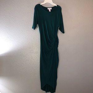 Maternity Jessica Simpson greenish blue dress